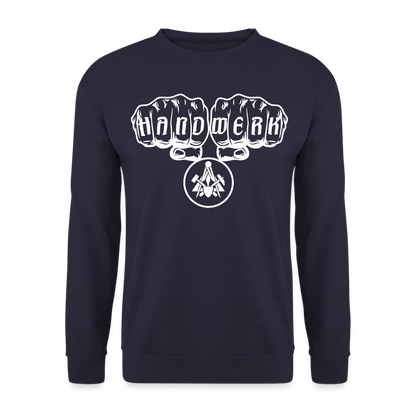 Unisex Pullover "Maurer" Navy Unisex Pullover
