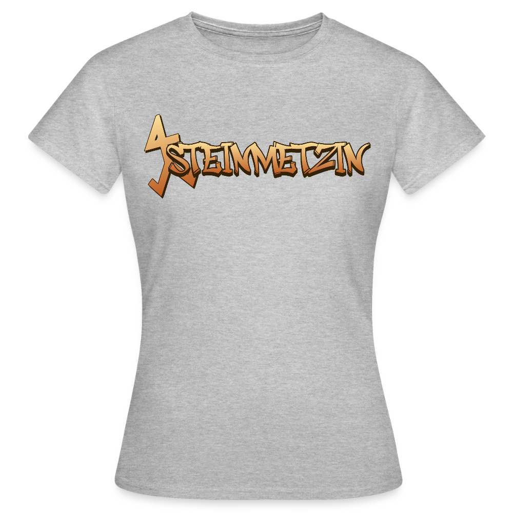Frauen T-Shirt "Steinmetzin" Grau meliert Frauen T-Shirt