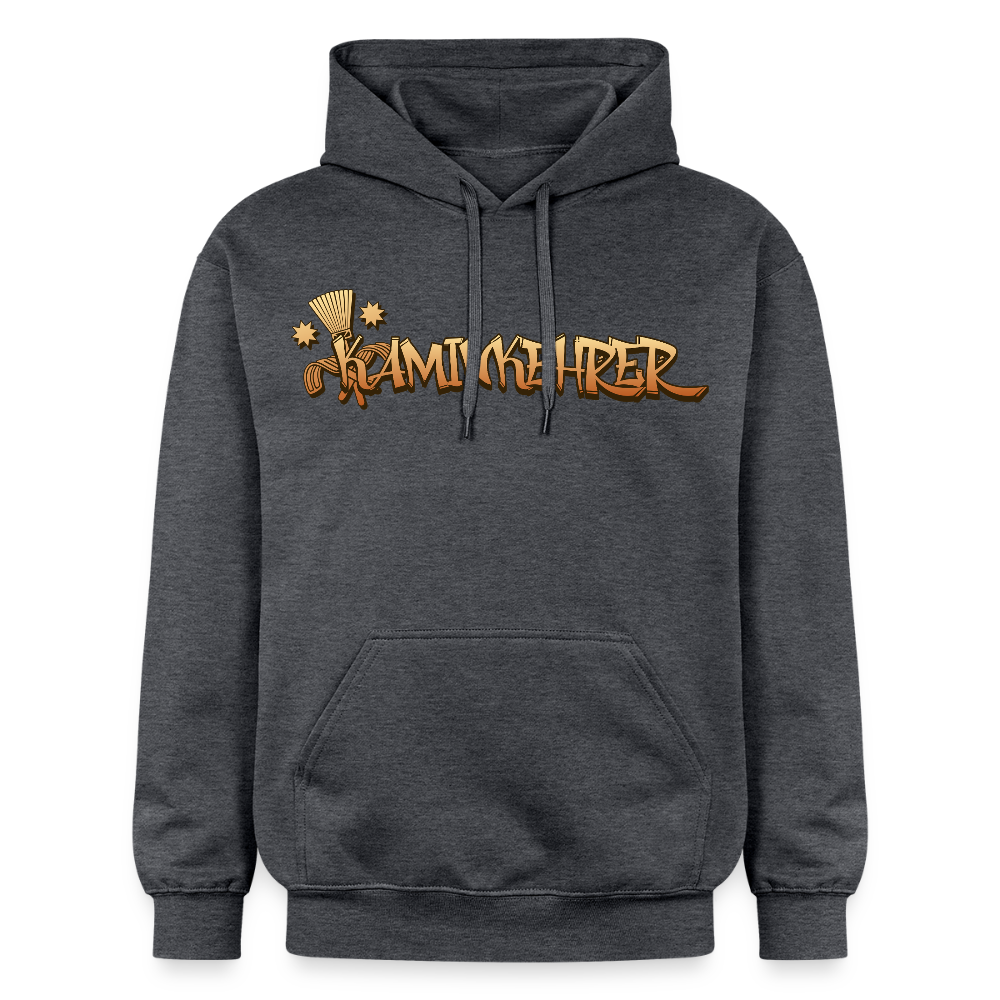 Gildan Unisex Softstyle® "Kaminkehrer" Dunkelgrau meliert Gildan Unisex Softstyle® Midweight Hoodie