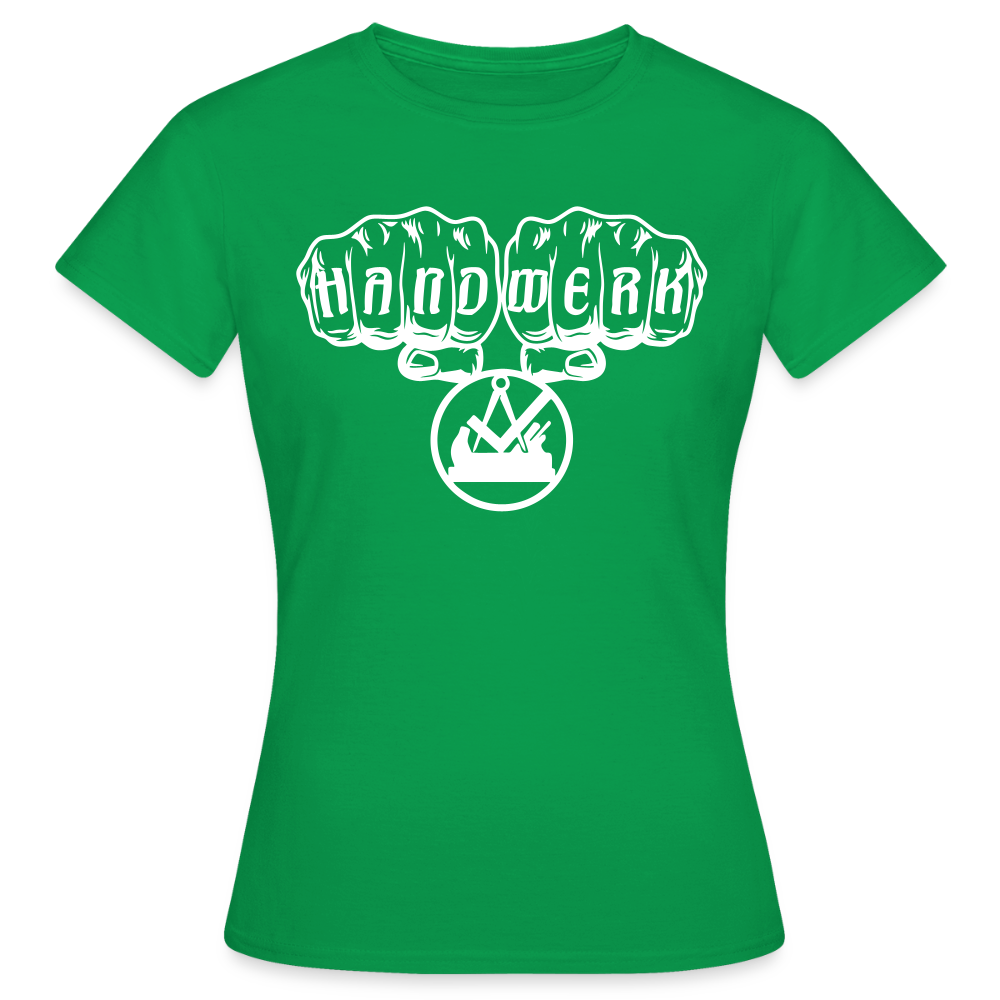 Frauen T-Shirt "Schreiner" Kelly Green Frauen T-Shirt