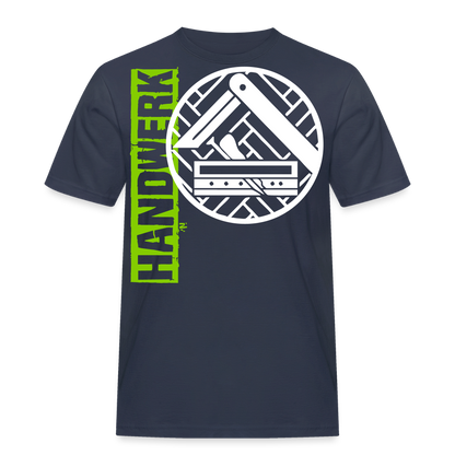 Unisex Workwear T-Shirt "Parkettleger" Navy Männer Workwear T-Shirt