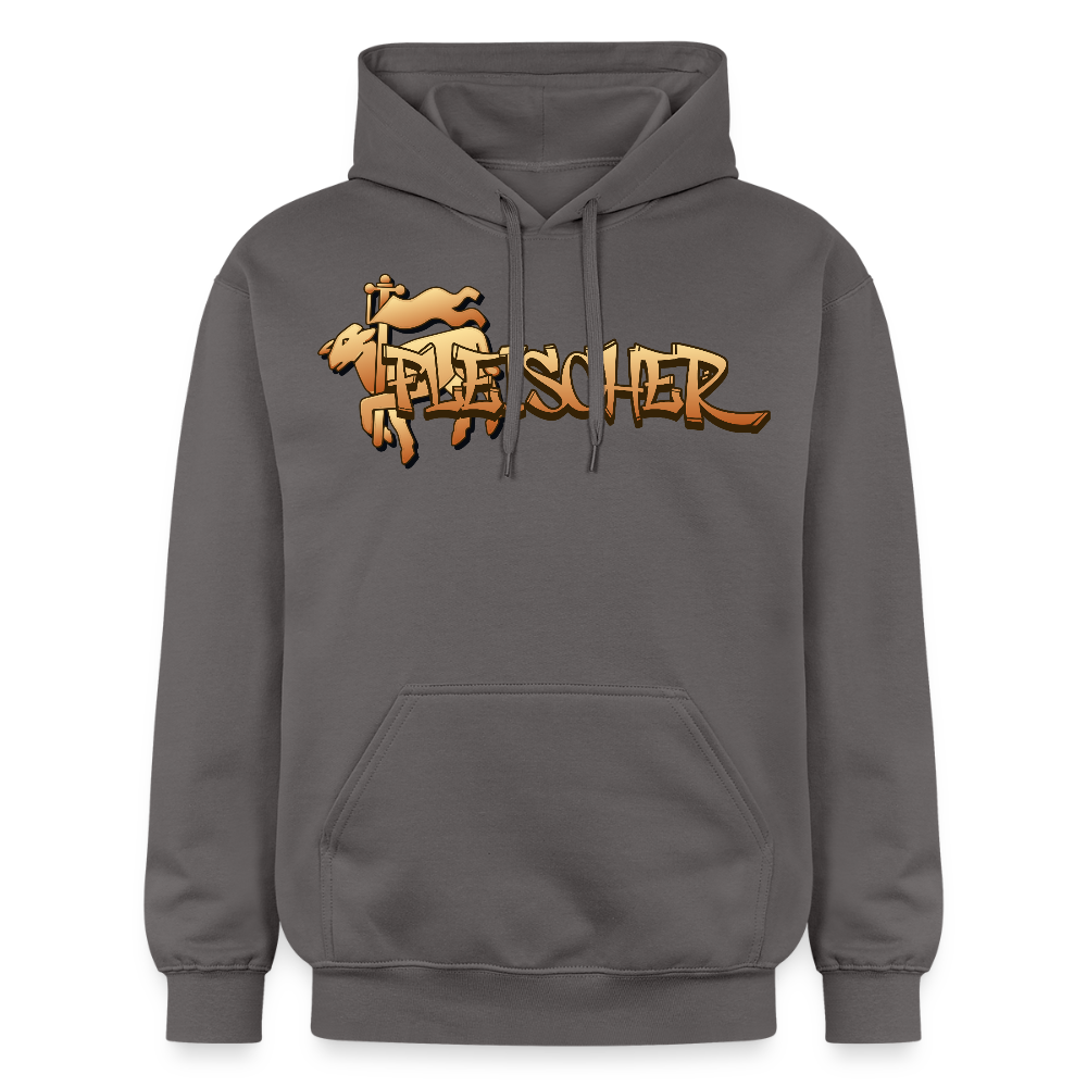 Gildan Unisex Softstyle® "Fleischer" Dunkelgrau Gildan Unisex Softstyle® Midweight Hoodie