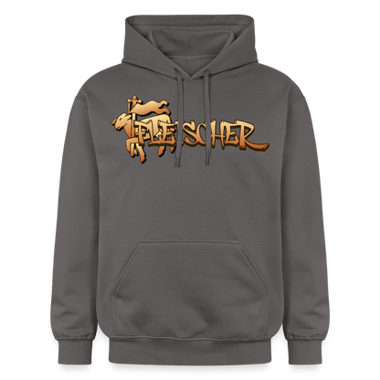 Gildan Unisex Softstyle® "Fleischer" Dunkelgrau Gildan Unisex Softstyle® Midweight Hoodie