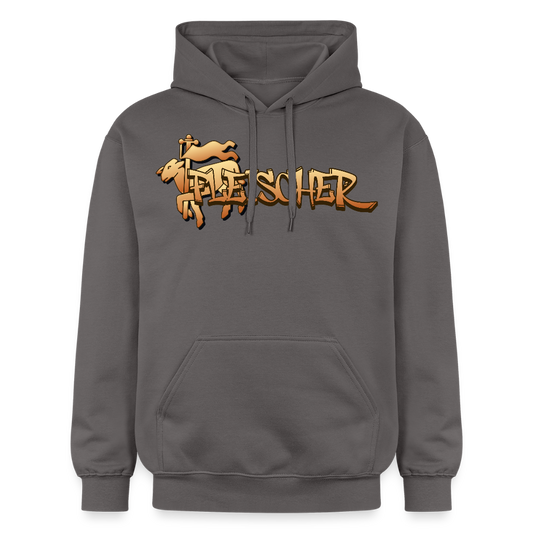 Gildan Unisex Softstyle® "Fleischer" Dunkelgrau Gildan Unisex Softstyle® Midweight Hoodie