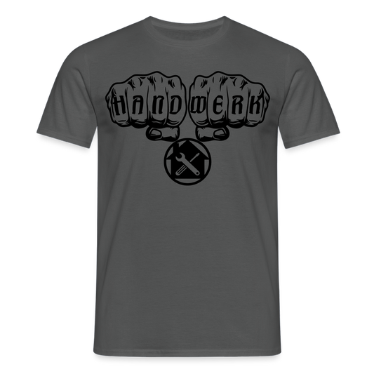 Unisex T-Shirt "Hausmeister" Anthrazit Männer T-Shirt