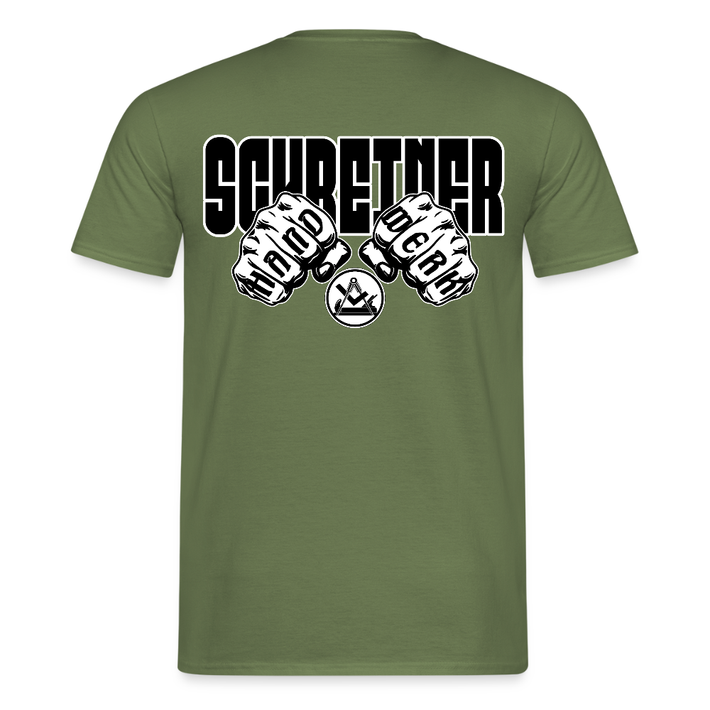 Unisex T-Shirt "Schreiner" Militärgrün Männer T-Shirt
