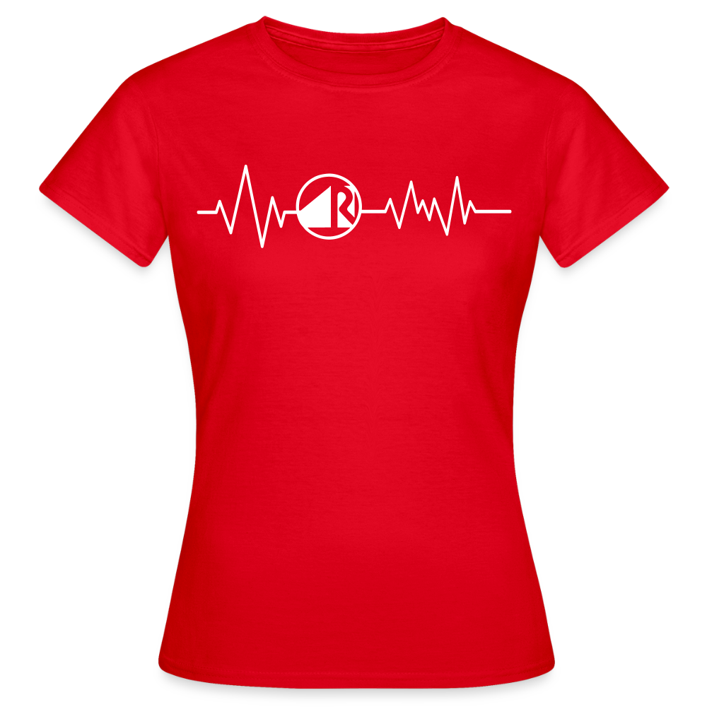 Frauen T-Shirt "Raumausstatter" Rot Frauen T-Shirt
