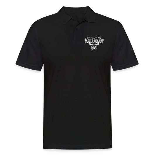 Männer Poloshirt "Metallbauer" Schwarz Männer Poloshirt