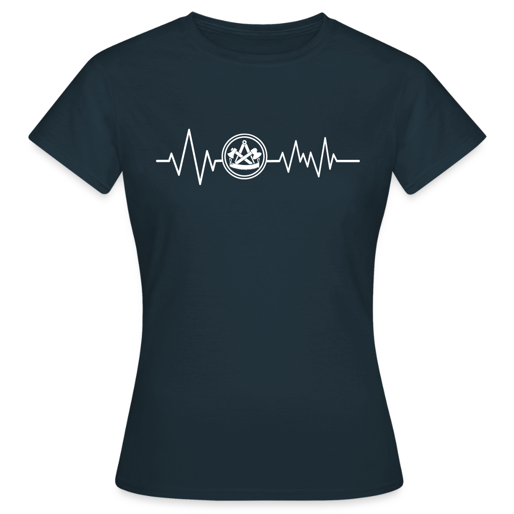 Frauen T-Shirt "Zimmermann" Navy Frauen T-Shirt