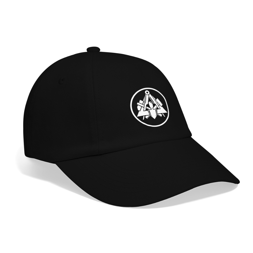 Baseballkappe "Maurer" Schwarz Schwarz One size Baseballkappe