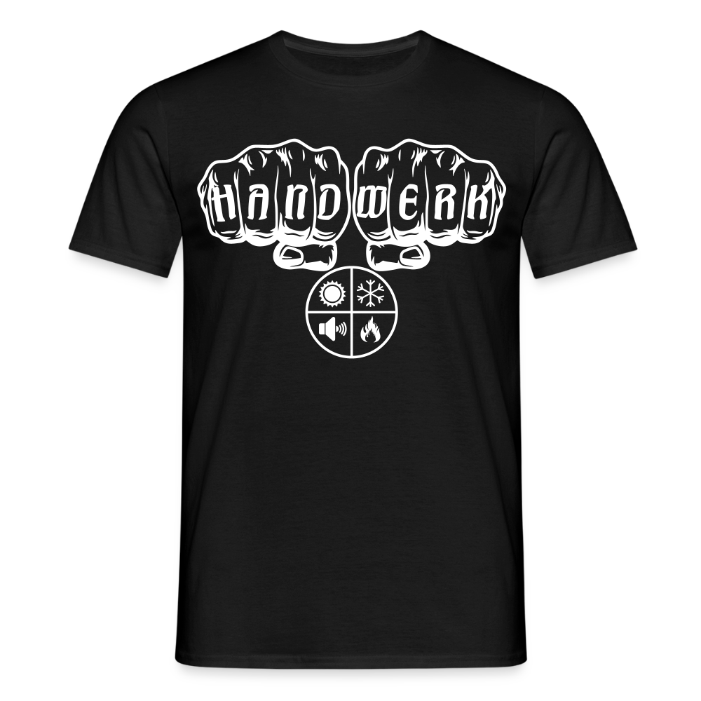 Unisex T-Shirt "Isolierer" Schwarz Männer T-Shirt