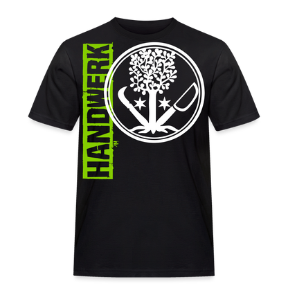 Unisex Workwear T-Shirt "GaLaBauer" Schwarz Männer Workwear T-Shirt