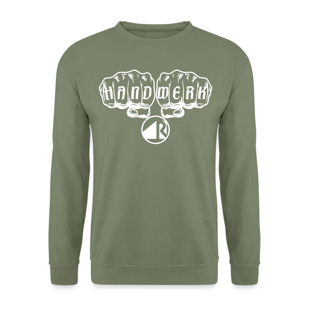 Unisex Pullover "Raumausstatter" Armeegrün Unisex Pullover