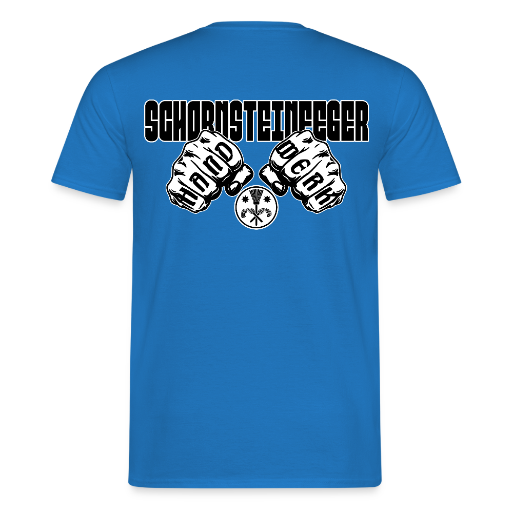 Unisex T-Shirt "Schornsteinfeger" Royalblau Männer T-Shirt