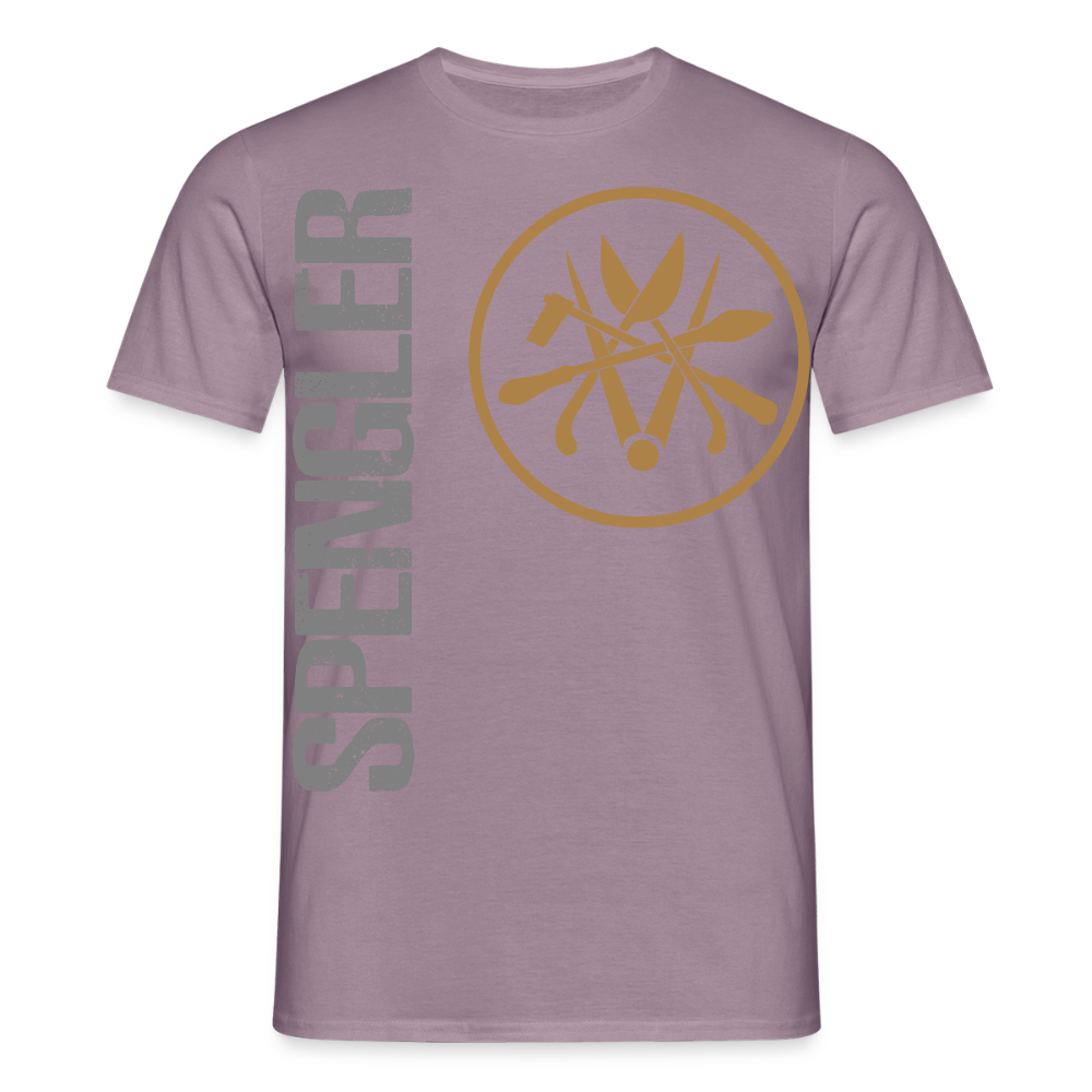 Unisex T-Shirt "Spengler" Lilagrau Männer T-Shirt