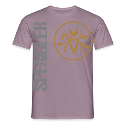 Unisex T-Shirt "Spengler" Lilagrau Männer T-Shirt