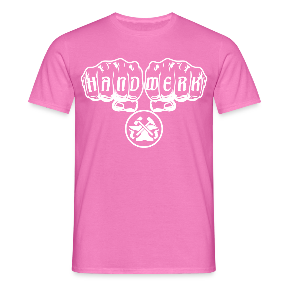 Unisex T-Shirt "Metallbauer" Pink Männer T-Shirt