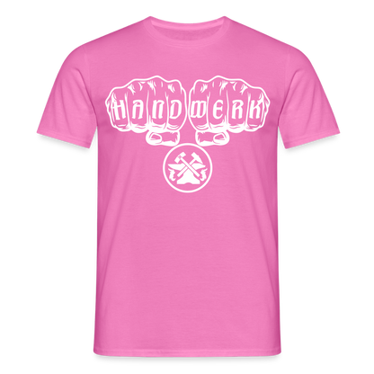 Unisex T-Shirt "Metallbauer" Pink Männer T-Shirt