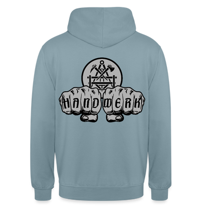 Unisex Standard Hoodie "Betonbauer" beidseitig bedruckt Unisex Hoodie