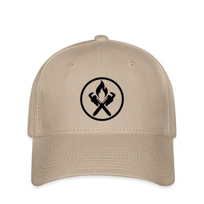Flexfit Cap "Heizungsbauer" Khaki Flexfit Cap