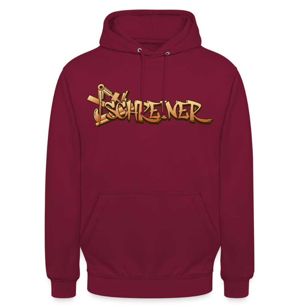 Unisex Hoodie "Schreiner" Bordeaux Unisex Hoodie