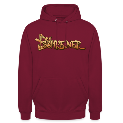 Unisex Hoodie "Schreiner" Bordeaux Unisex Hoodie