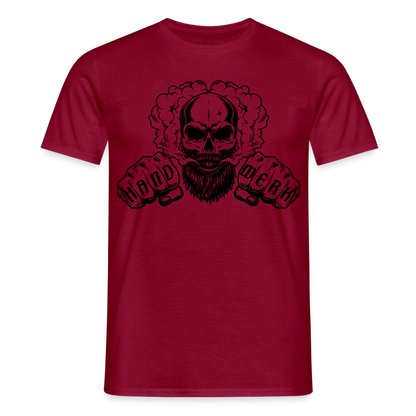 Unisex T-Shirt "Blackbeard-Handwerk" Ziegelrot Männer T-Shirt