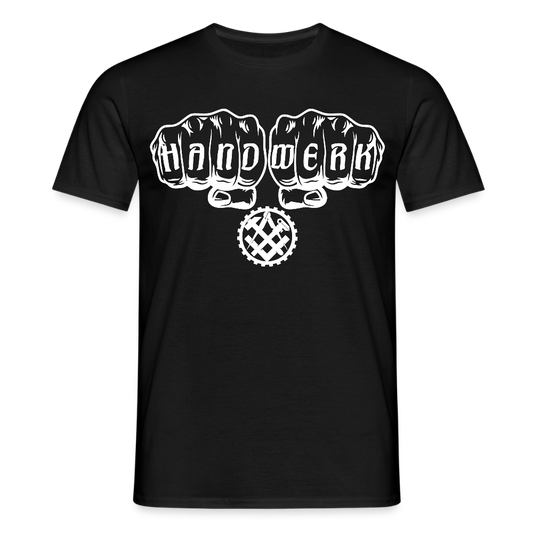 Unisex T-Shirt "Mechaniker" - Schwarz