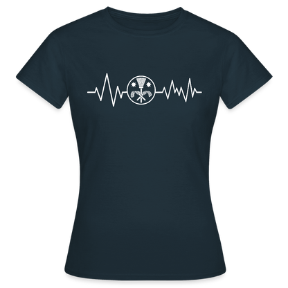 Frauen T-Shirt "Schornsteinfeger" Navy Frauen T-Shirt