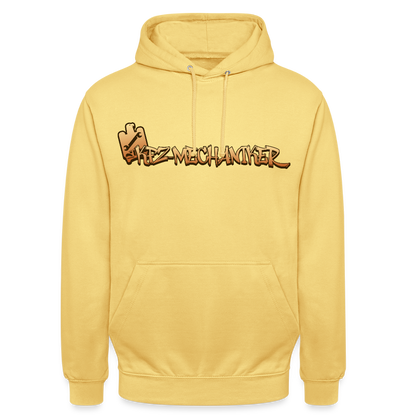 Unisex Hoodie "KFZ-Mechaniker" Zitronengelb Unisex Hoodie
