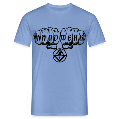 Unisex T-Shirt "Stuckateur" carolina blue Männer T-Shirt