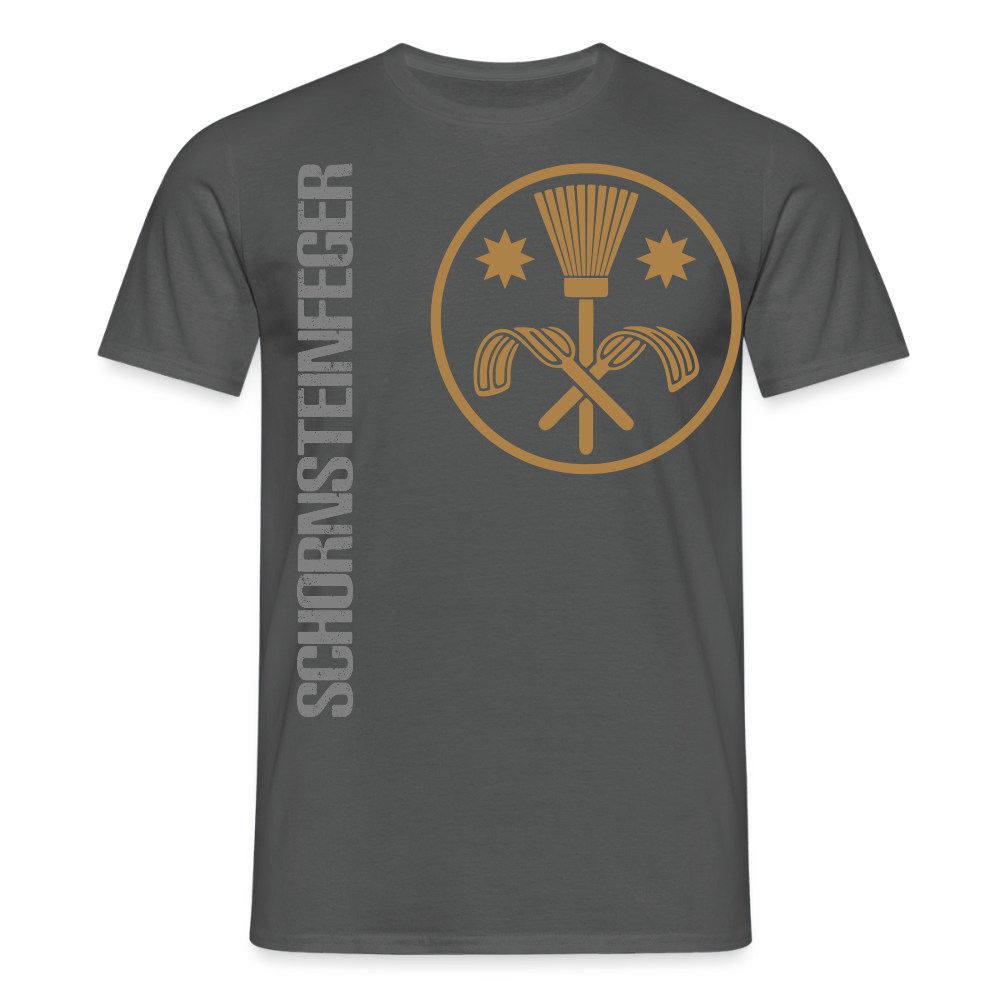 Unisex T-Shirt "Schornsteinfeger" Anthrazit Männer T-Shirt