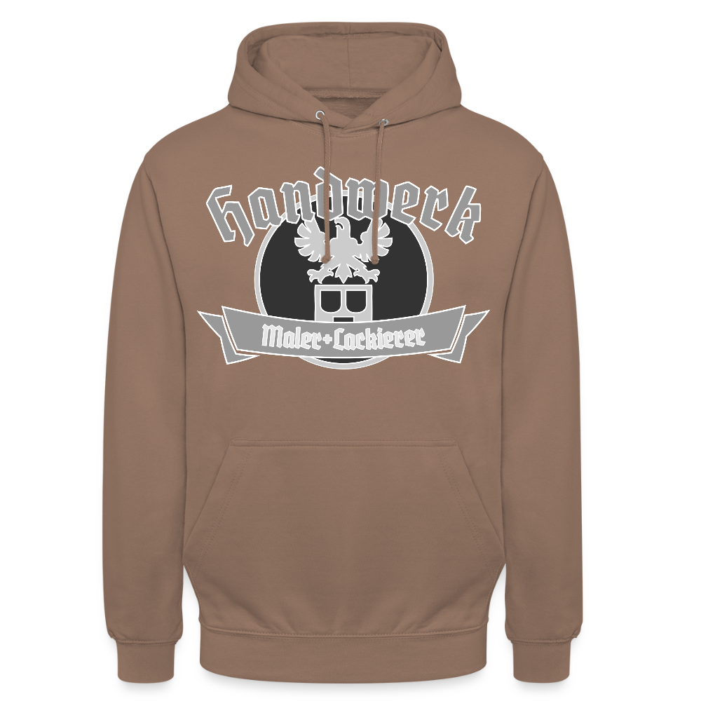 Unisex Hoodie "Maler/Lackierer" Mokka Unisex Hoodie