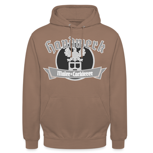 Unisex Hoodie "Maler/Lackierer" Mokka Unisex Hoodie