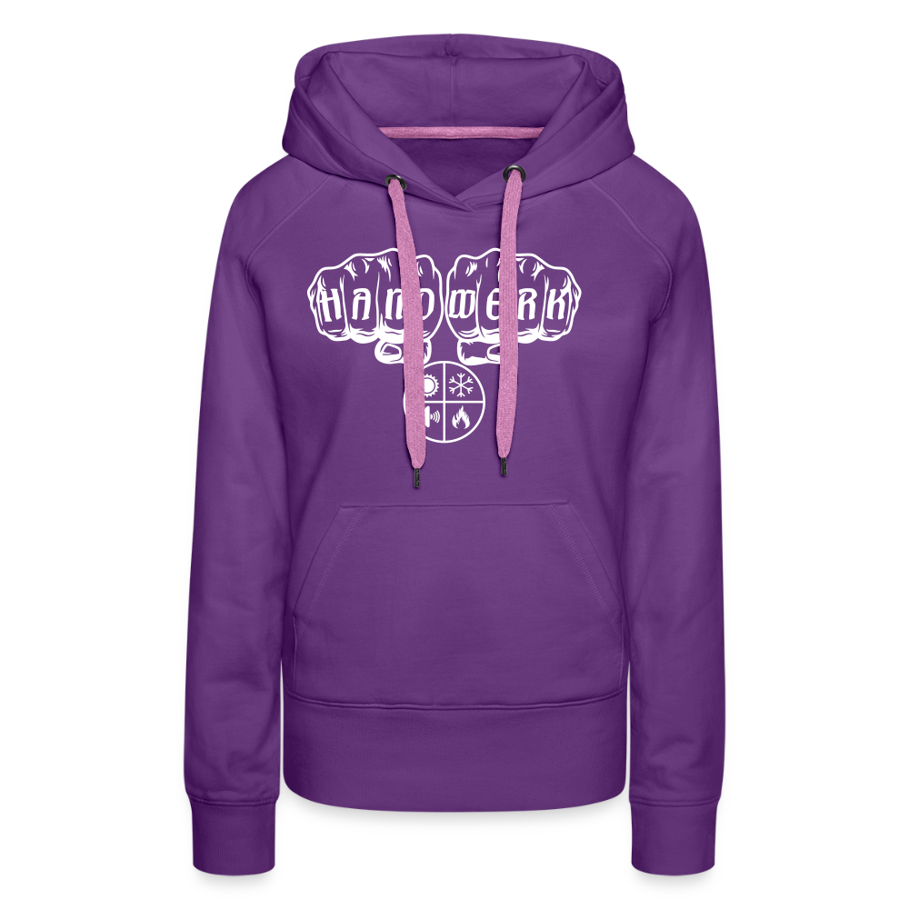 Frauen Premium Hoodie "Isolierer" Purple Frauen Premium Hoodie