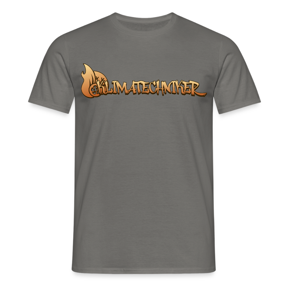 Unisex T-Shirt "Klimatechniker" Graphit Männer T-Shirt