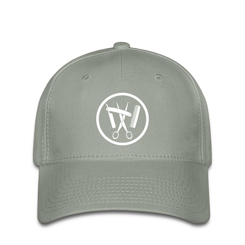 Flexfit Cap "Friseur" Grüngrau Flexfit Cap