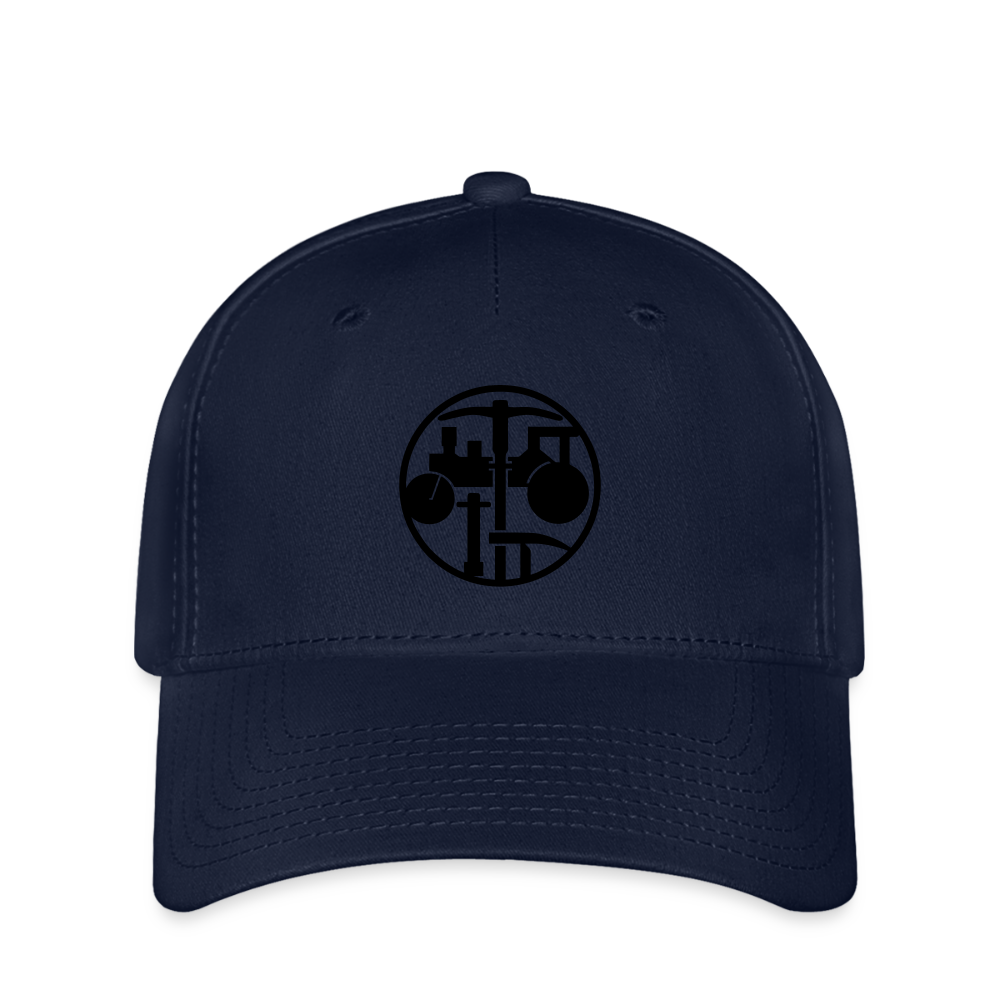 Flexfit Cap "Strassenbauer" Navy Flexfit Cap