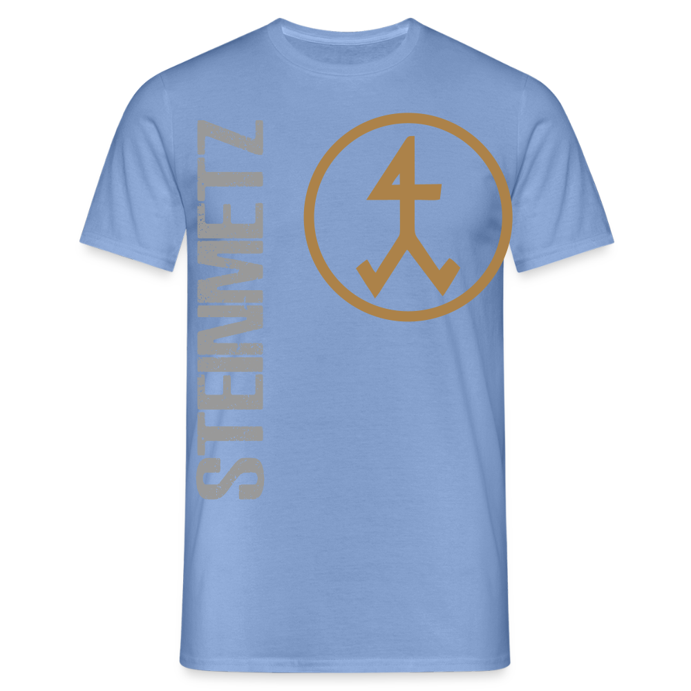 Unisex T-Shirt "Steinmetz" carolina blue Männer T-Shirt