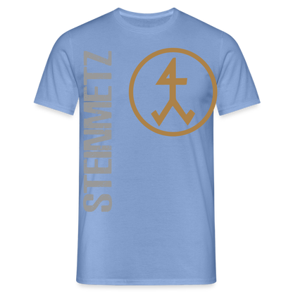 Unisex T-Shirt "Steinmetz" carolina blue Männer T-Shirt