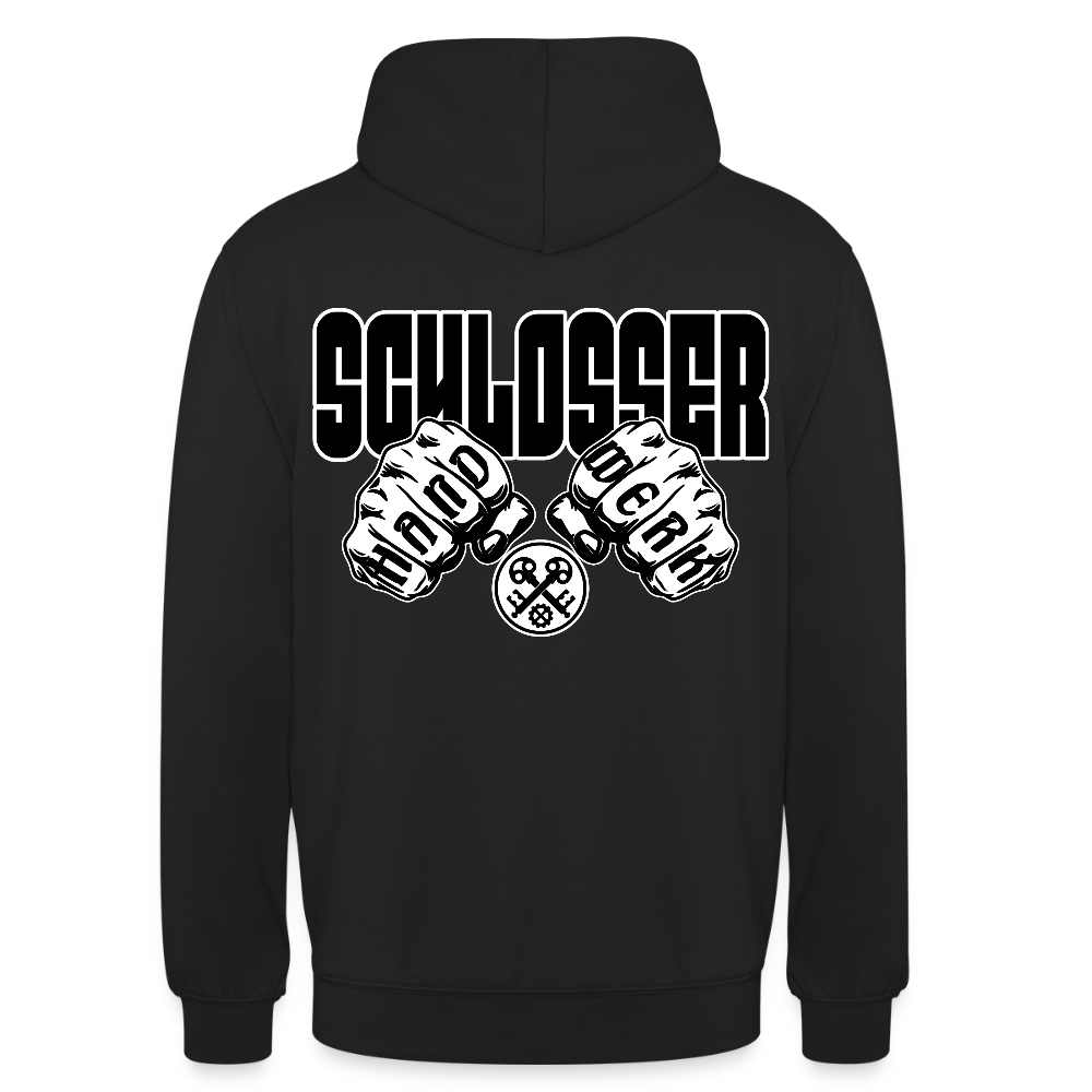 Unisex Hoodie "Schlosser" Schwarz Unisex Hoodie