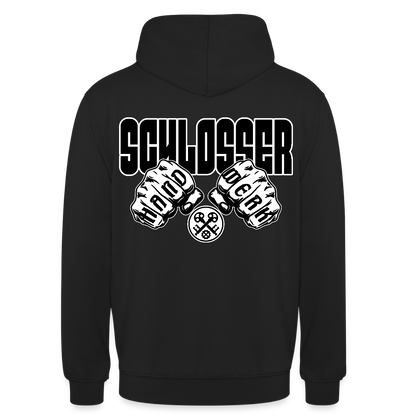 Unisex Hoodie "Schlosser" Schwarz Unisex Hoodie