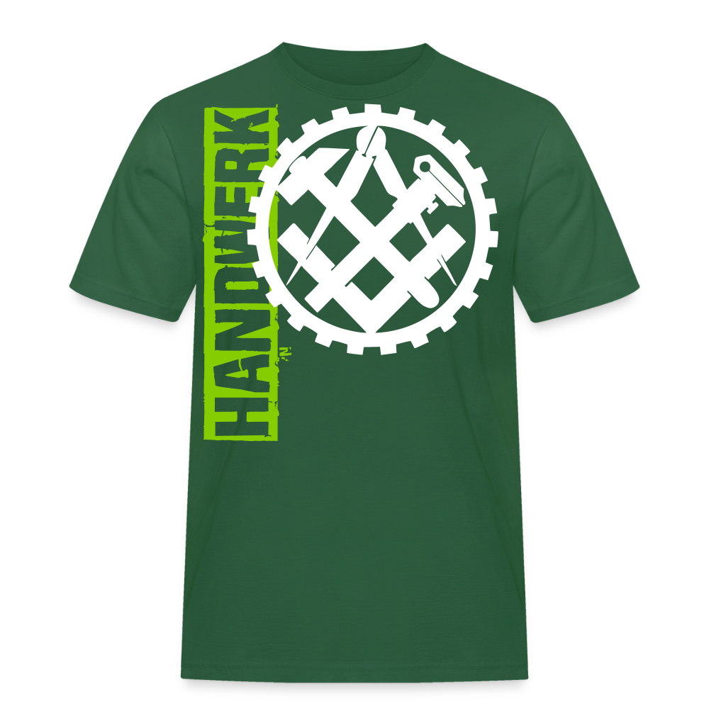 Unisex Workwear T-Shirt "Mechaniker" Flaschengrün Männer Workwear T-Shirt