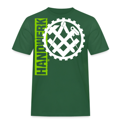 Unisex Workwear T-Shirt "Mechaniker" Flaschengrün Männer Workwear T-Shirt