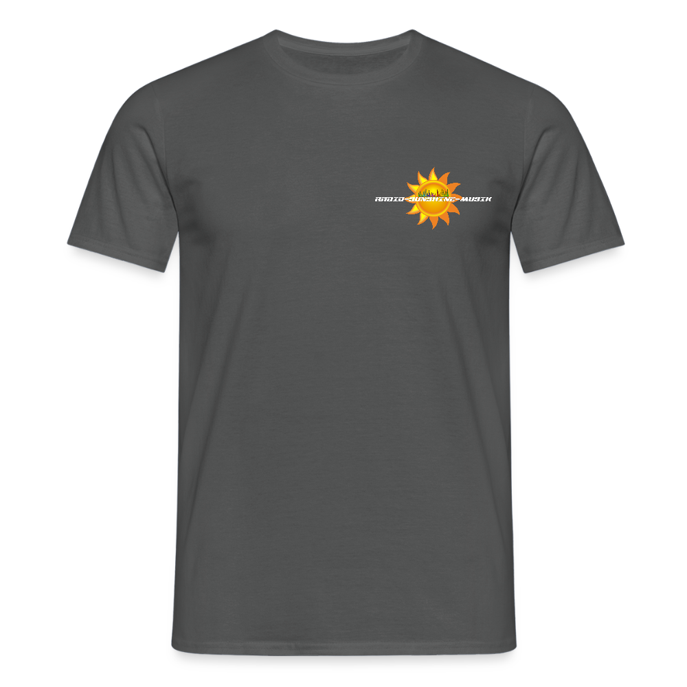 Unisex T-Shirt "Radio-Sunshine-Musik" (beidseitig bedruckt) Männer T-Shirt