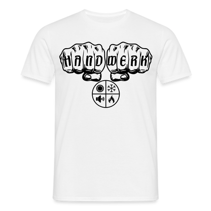 Unisex T-Shirt "Isolierer" Weiß Männer T-Shirt