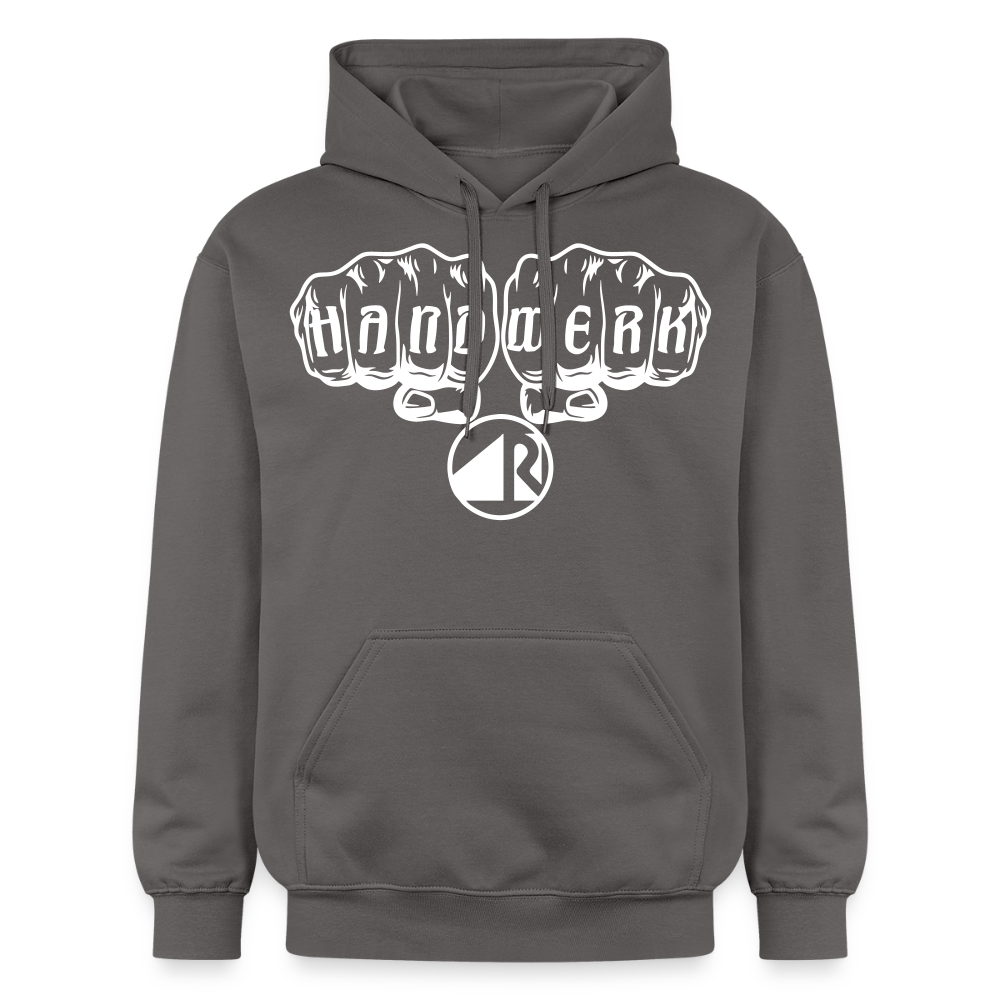 Gildan Unisex Softstyle® "Raumausstatter" Dunkelgrau Gildan Unisex Softstyle® Midweight Hoodie