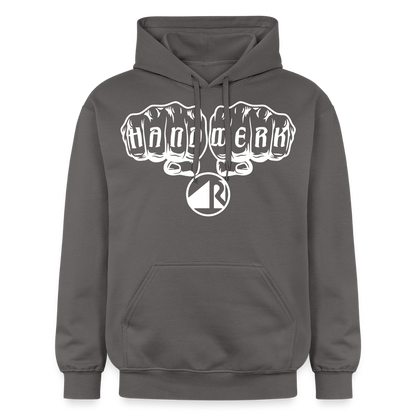 Gildan Unisex Softstyle® "Raumausstatter" Dunkelgrau Gildan Unisex Softstyle® Midweight Hoodie