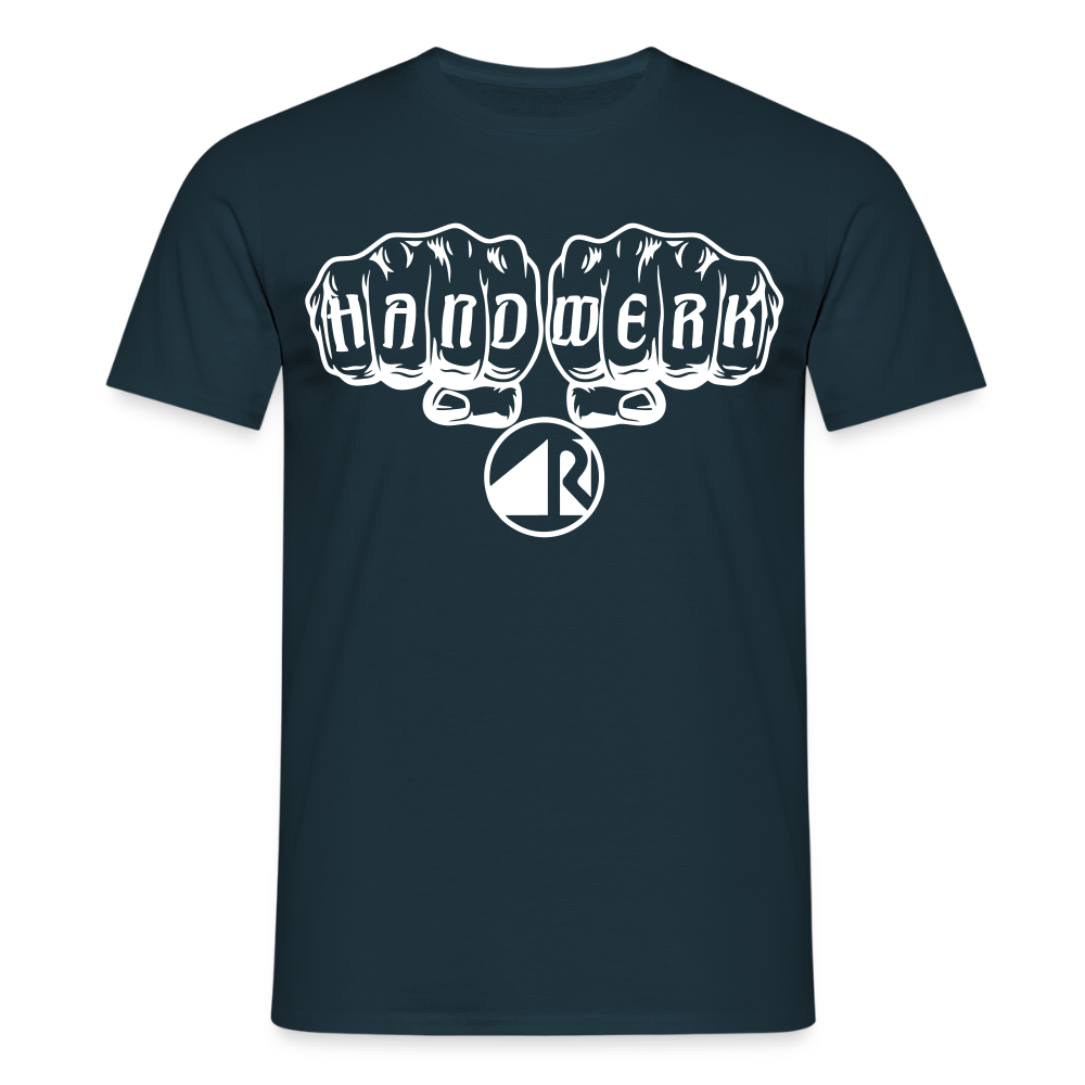 Unisex T-Shirt "Raumausstatter" Navy Männer T-Shirt