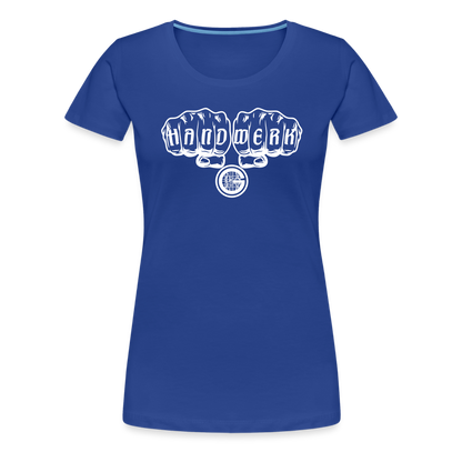 Frauen Premium T-Shirt "Gerüstbauer" - Königsblau